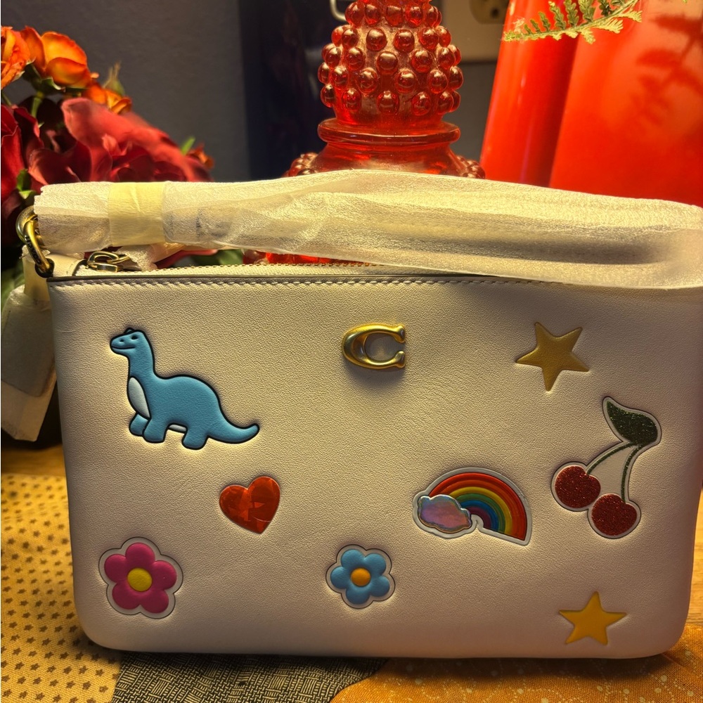 Coach Essential Small Wristlet w/Sticker Prints/ Price is set/No offers